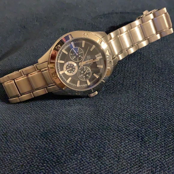 Guess Other - Guess Men’s Waterproof 100m/330ft Stainless Steel